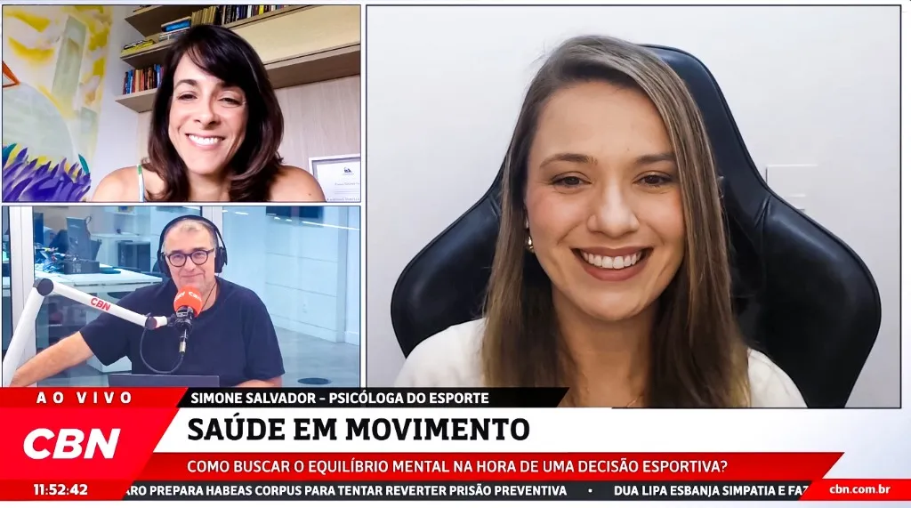 Entrevista para a rádio CBN Esportes