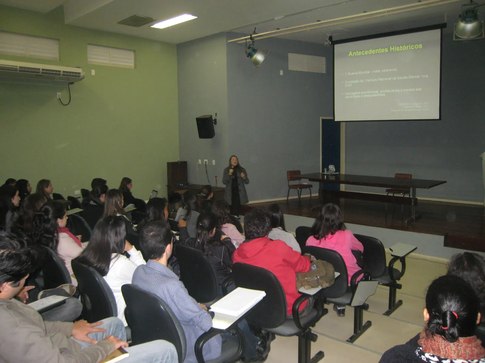 Palestra sobre psicologia positiva e performance na UFJF